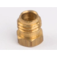 Wilesco Pipe Coupling Nut For Steam Pipe Fixing. Brass. M6X0.75