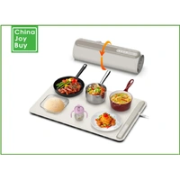 HEALTHY CHOICE FOLDABLE WARMING TRAY, 3 TEMPERATURE SETTINGS, 28O,60O100O , HASSLE FREE, 350 WATTS