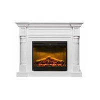 Dimplex 2kW Winston Mantle w/ LED Firebox- White finish