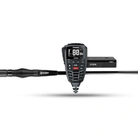 Uniden Smart UHF Radio with Large OLED Display Speaker Microphone and ATX890S 3.0 dBi Gain Heavy Duty Antenna XTRAK-80-ADV-PACK