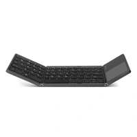 XtremeMac Foldable and rechargeable bluetooth keyboard with integrated TouchPad