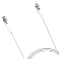 Xtrememac Premium Lightning to USB-C Braided Cablewith Kevlar 2M