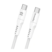 Xtrememac Premium USB-C to USB-C Nylon Braided Cable - 60W - 2.5M