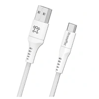 Xtrememac Premium USB-C to USB-A Nylon Braided Cable - 60W - 2M