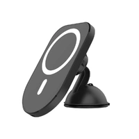 Xtrememac Wireless Magnetic 15W Car Charger  Apple MagSafe Compatible  SUCTION CUP MOUNT