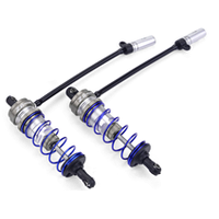 ZD Racing DBX-102 Front shock set gray