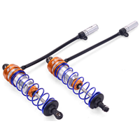 ZD Racing DBX-102 Rear shock set orange