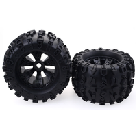 ZD Racing 1/8 Monster truck wheels tires Black