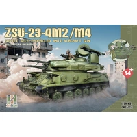 Zimi Model 1/35 ZSU-23-4 M2/M4 Plastic Model Kit